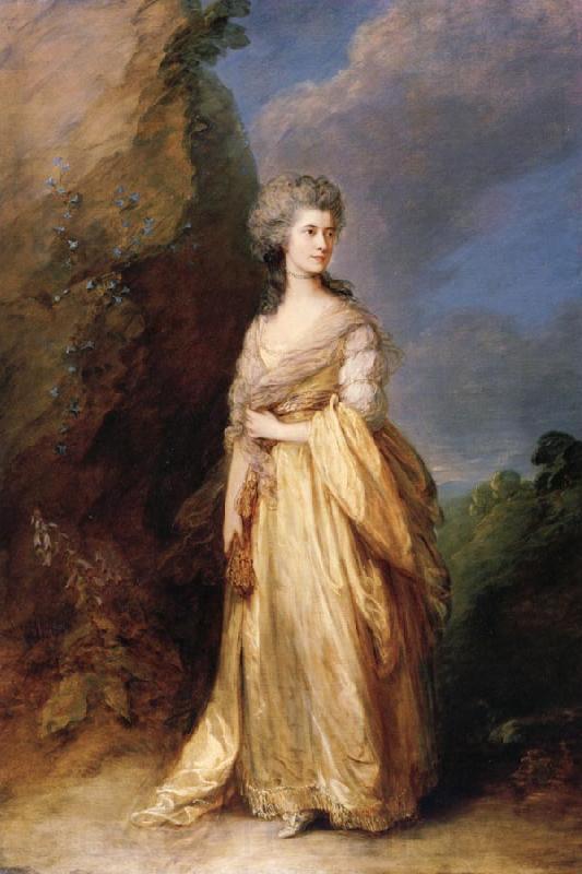 Thomas Gainsborough Mrs.Peter william baker Spain oil painting art